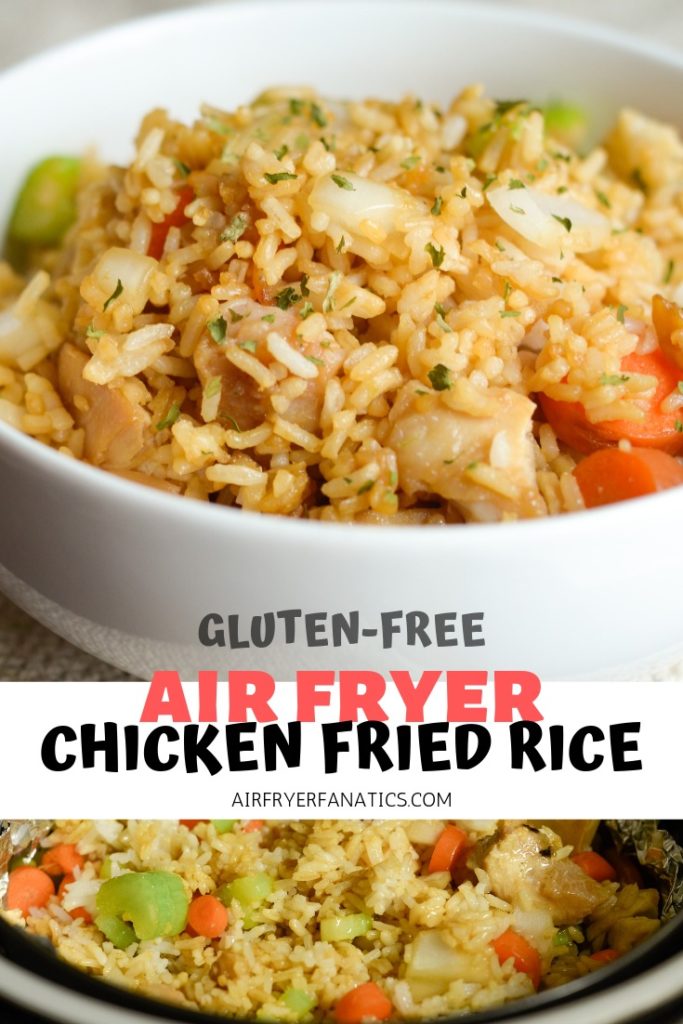 Picture of Air Fryer Chicken Fried Rice in a bowl