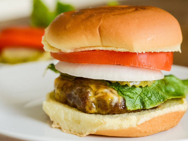 Image for Easy Air Fryer Cheeseburgers