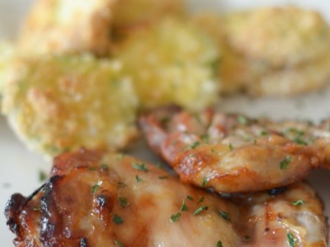 Image for Air Fryer Glazed Chicken Thighs