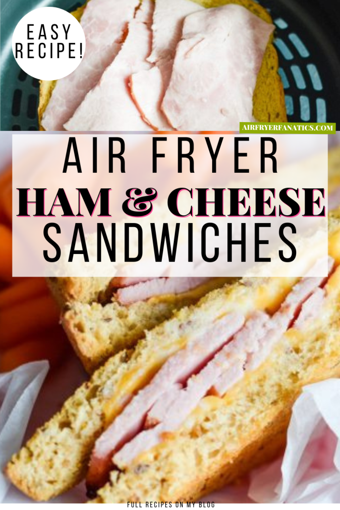 air fryer ham and cheese sandwiches