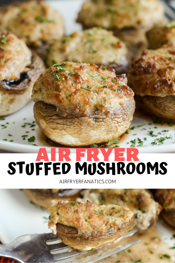 air fryer stuffed mushrooms