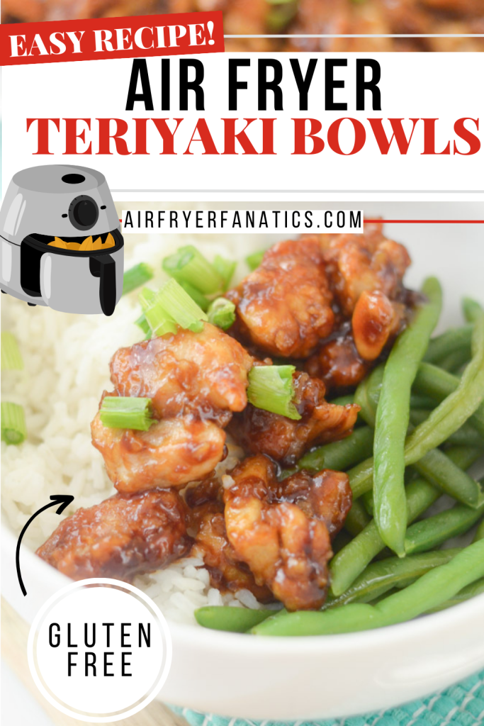 air fryer chicken teriyaki bowls