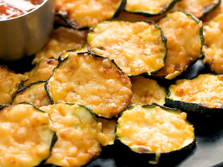 Image for Air Fryer 2 Ingredient Parmesan Zucchini Crisps