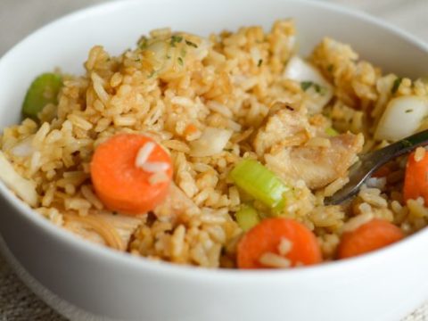 Image for Gluten Free Air Fryer Chicken Fried Rice