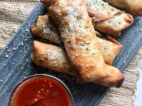 Image for Air Fryer Pizza Egg Rolls