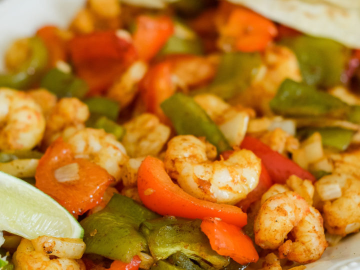 Image for Air Fryer Shrimp Fajitas