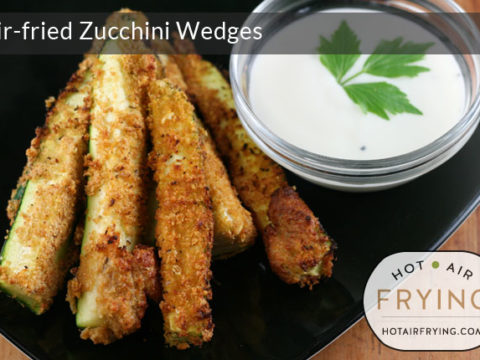 Image for Air-fried Zucchini Wedges