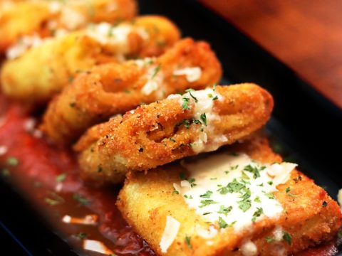 Image for Air Fryer Five Cheese Lasagna Fritta (Olive Garden Copycat Recipe)