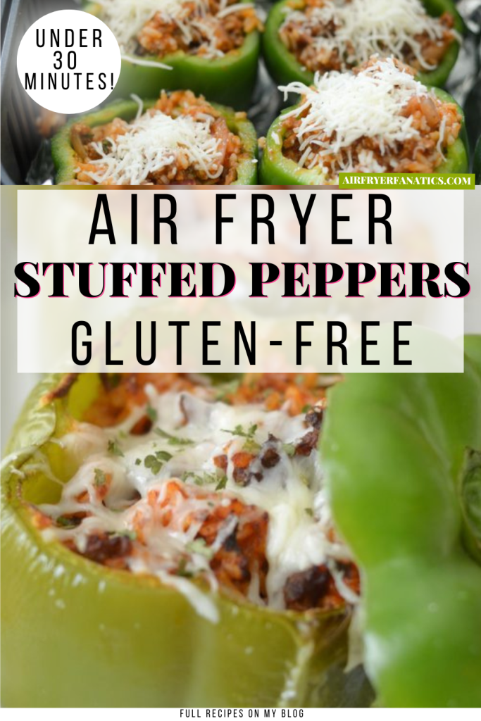 air fryer stuffed peppers