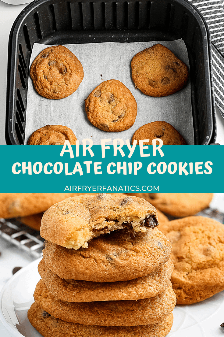 air fryer chocolate chip cookies