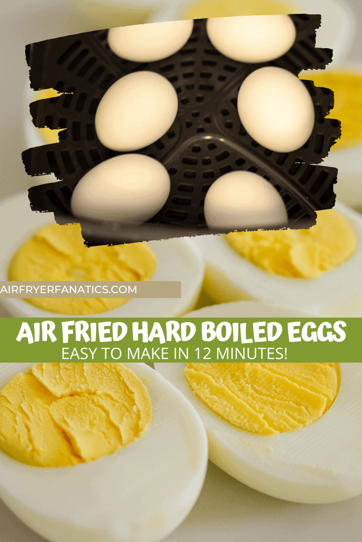 Air Fried Hard Boiled Eggs