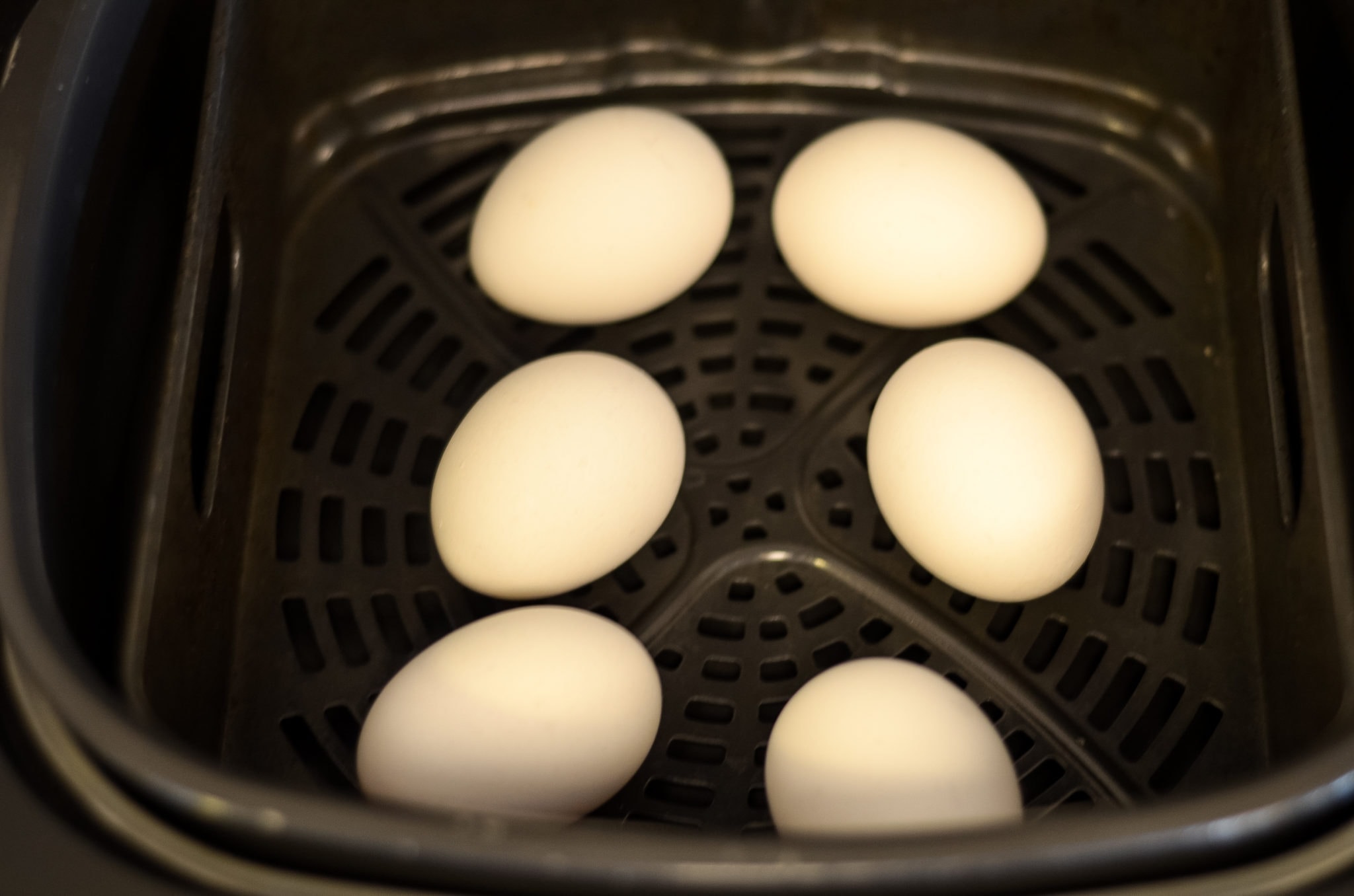Air Fried Hard Boiled Eggs