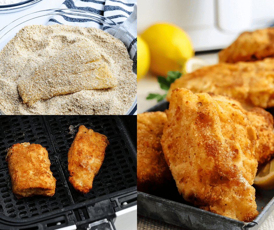 Air Fried Fish (Gluten-Free, Air Fryer)