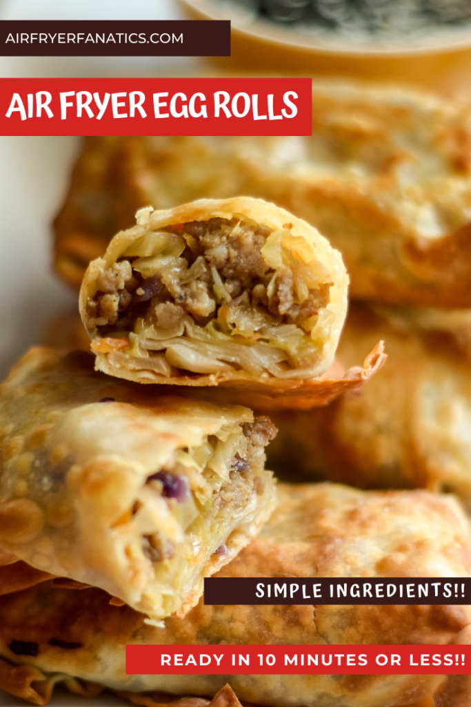 Air Fryer Egg Rolls (Ninja Foodi Recipe) Air Fryer Fanatics