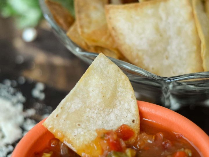 Image for Easy Air Fryer Tortilla Chips (Gluten-Free)