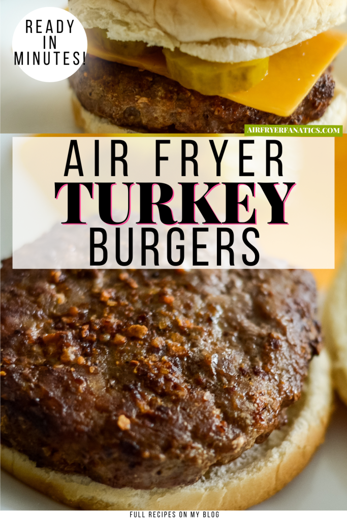 air fryer turkey burgers