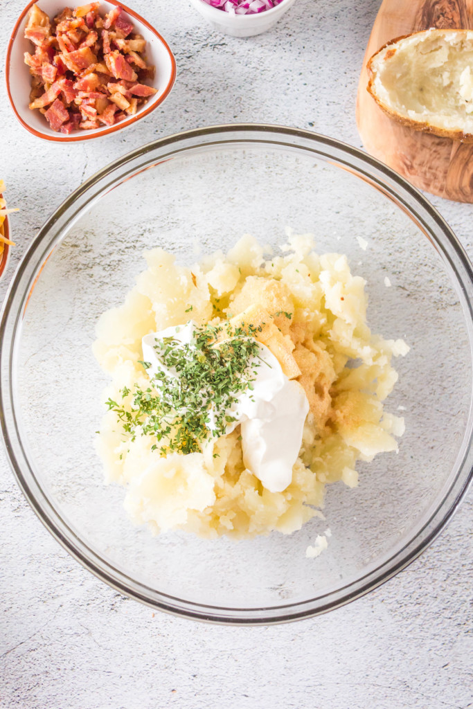 air fryer twice baked potatoes