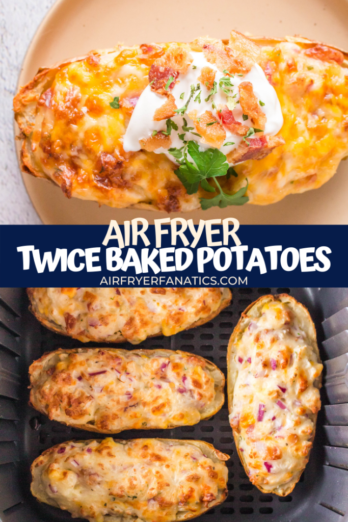 air fryer twice baked potatoes
