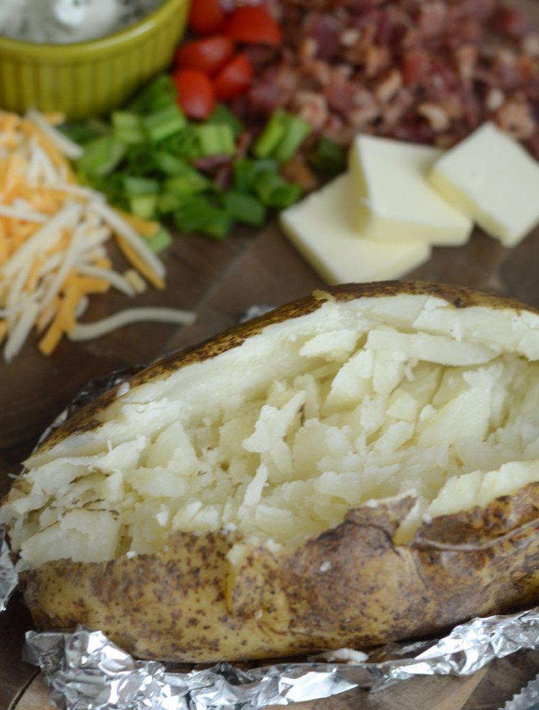 air fryer baked potato