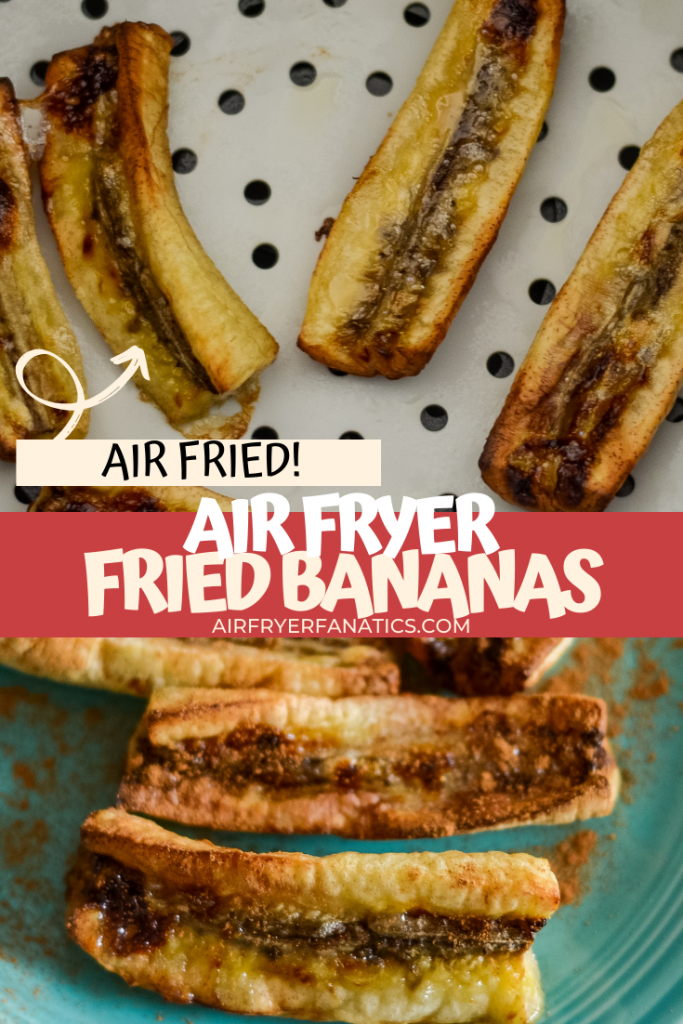 air fried bananas
