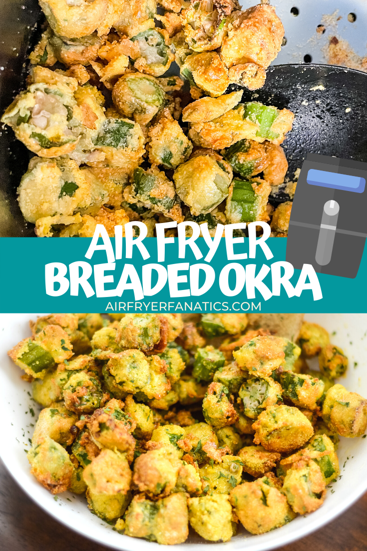 Air Fried Okra (GlutenFree) Air Fryer Fanatics