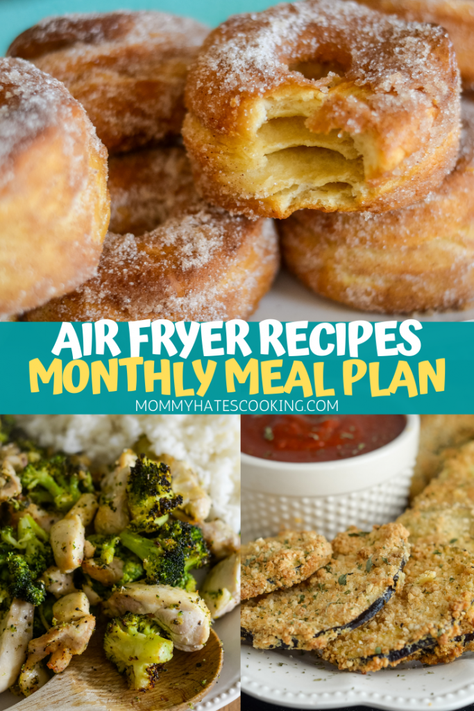 air fryer monthly meal plan