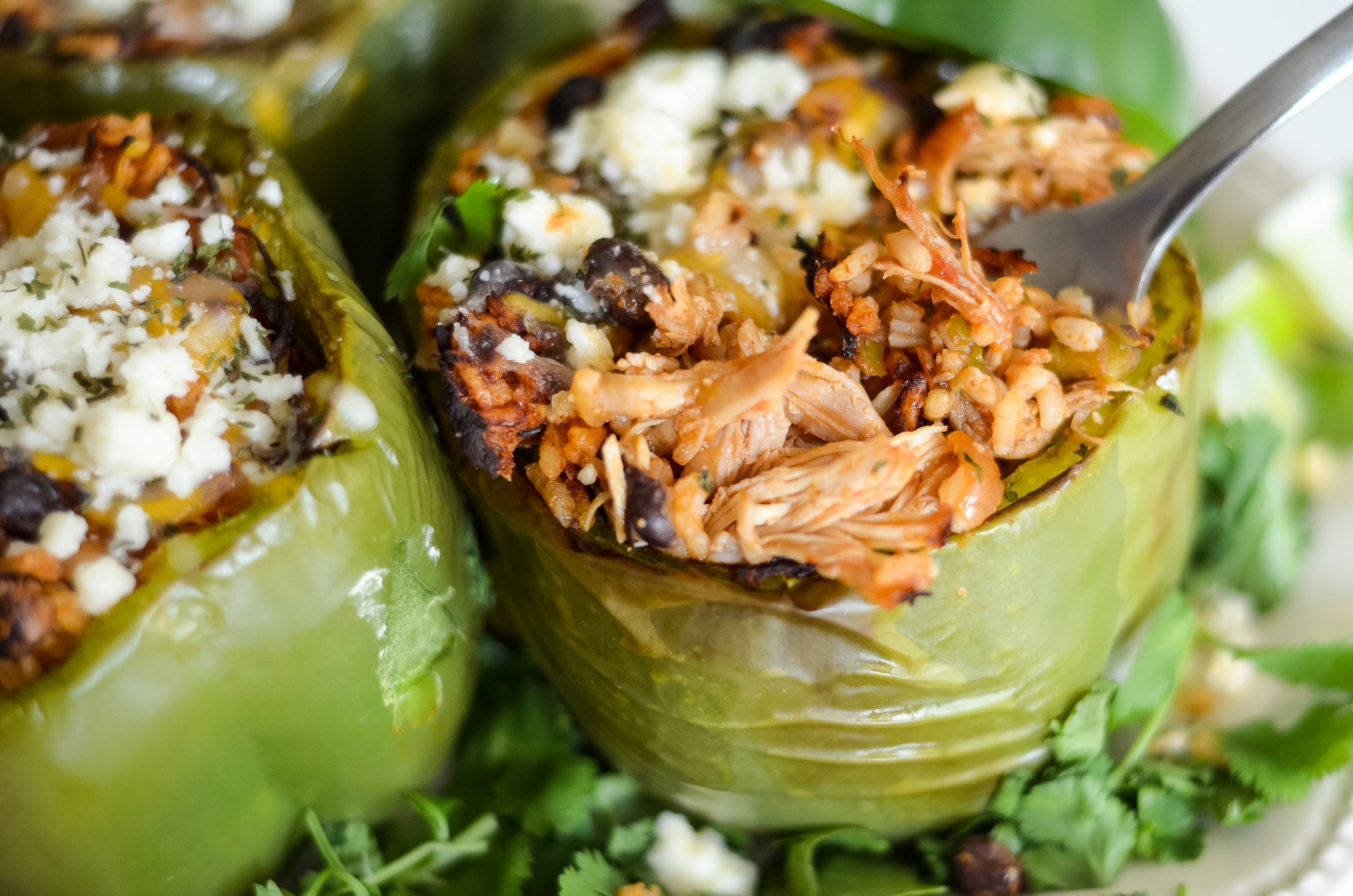 Air Fryer Chicken Stuffed Peppers Air Fryer Fanatics