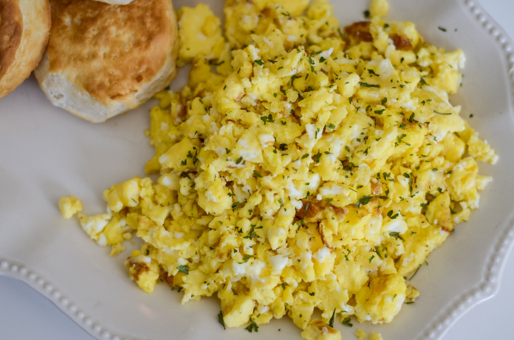 air fryer scambled eggs