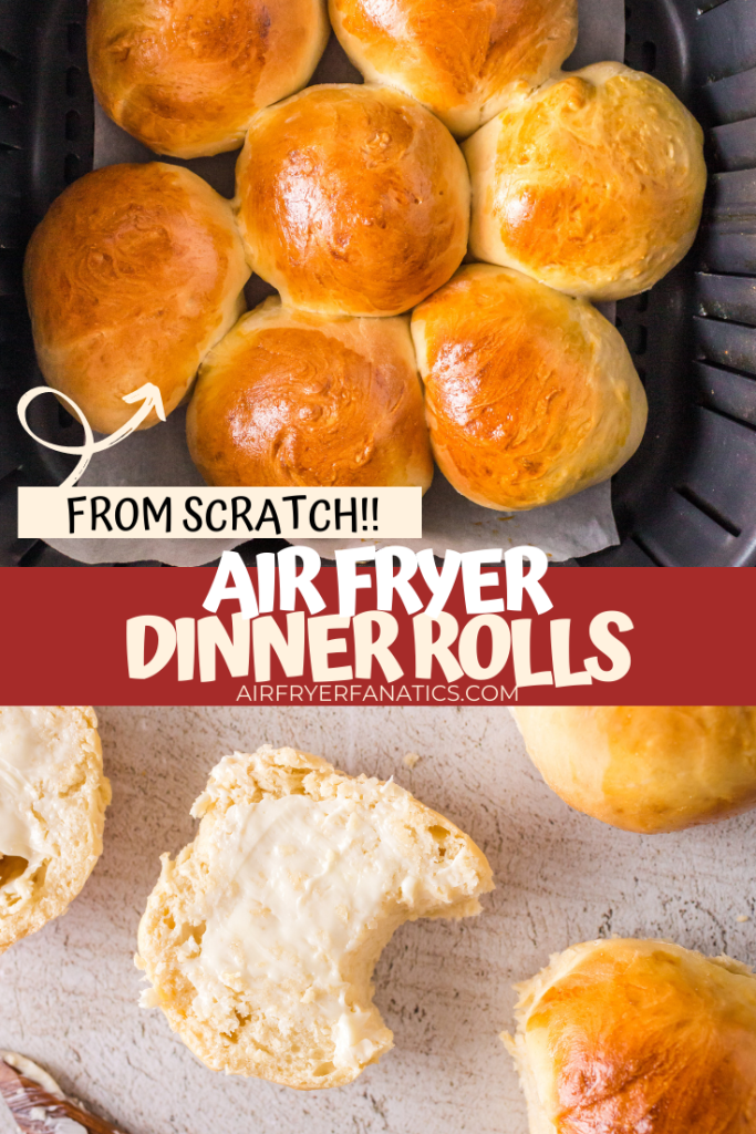 air fryer dinner rolls from scratch