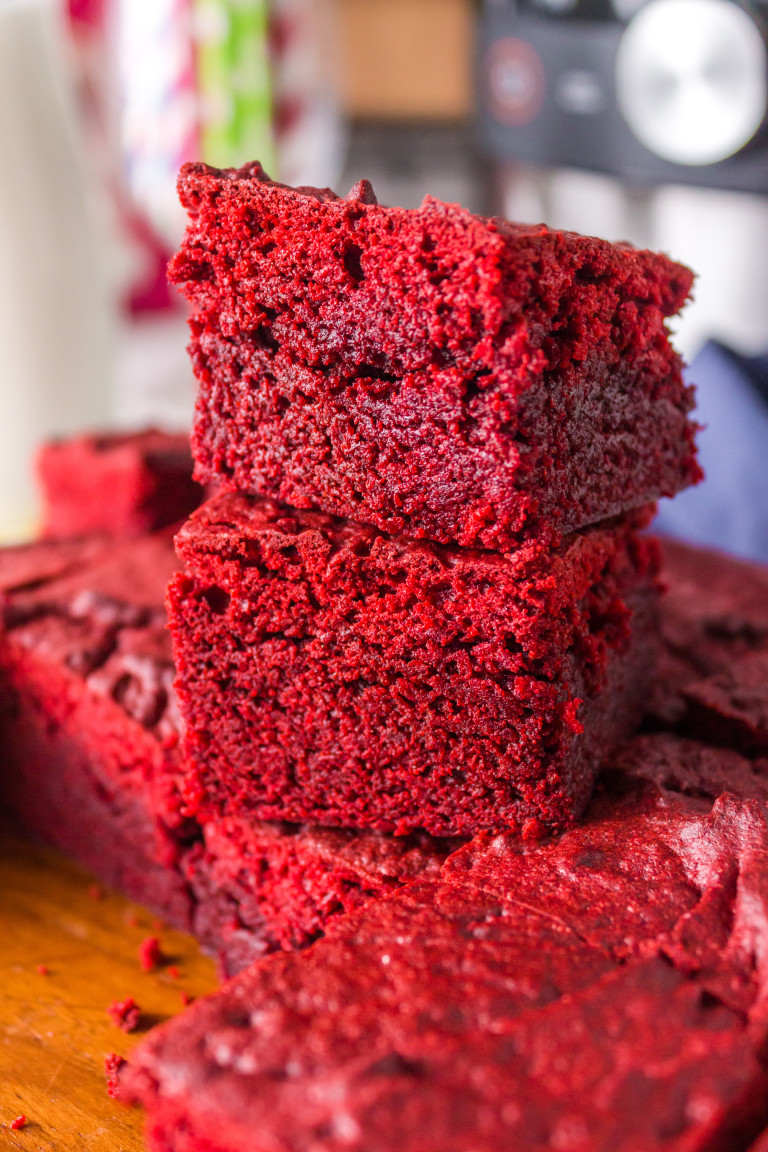 Air Fryer Red Velvet Brownies Air Fryer Fanatics