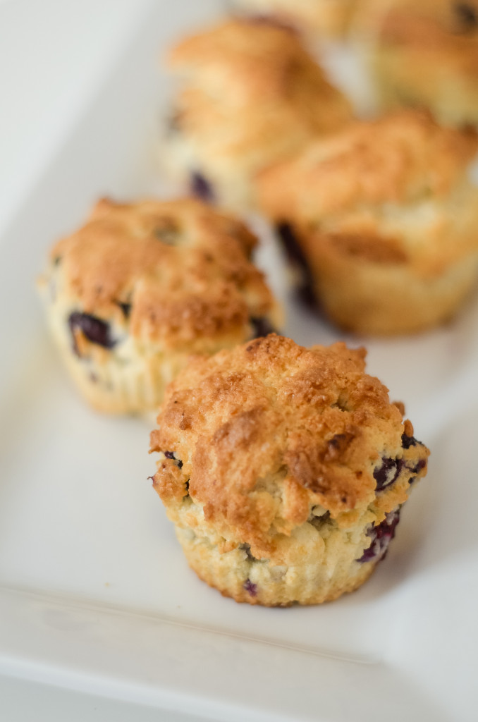 air fryer blueberry muffins