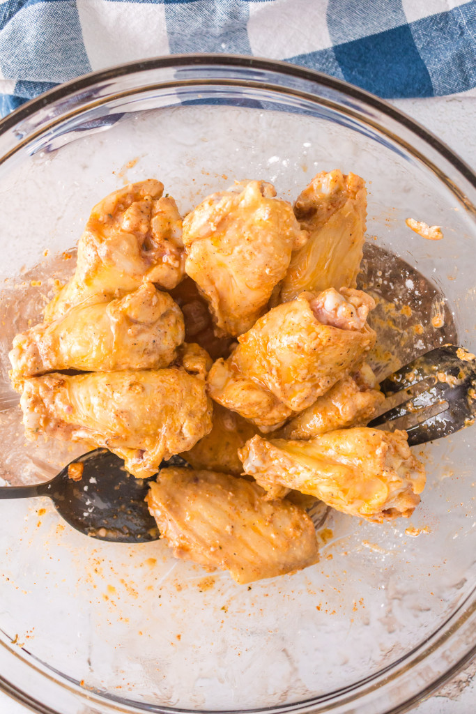 frozen chicken wings in the air fryer