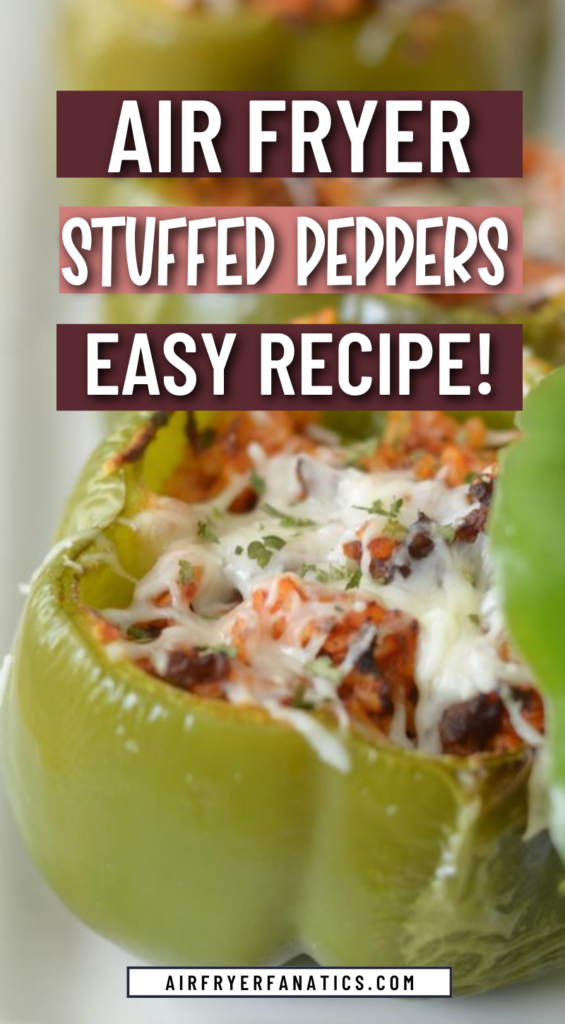 air fryer stuffed peppers