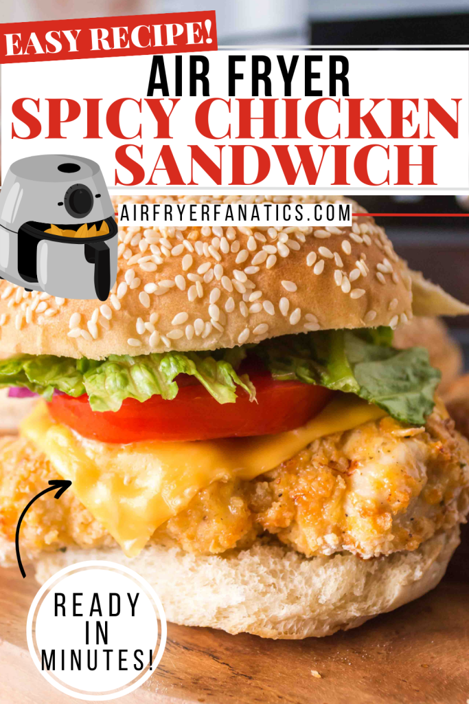 air fryer spicy chicken sandwich