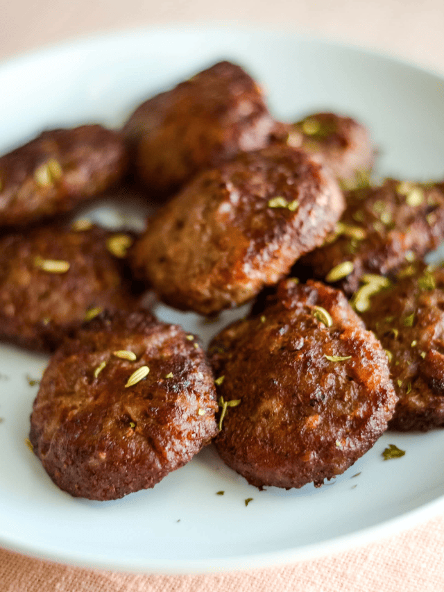 Air Fryer Sausage Patties in 8 Minutes!