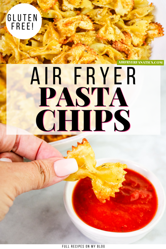 air fryer pasta chips