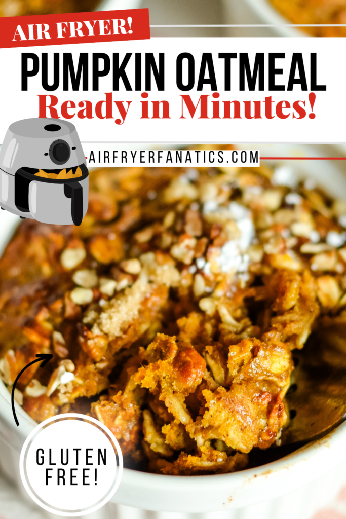 air fryer pumpkin oatmeal