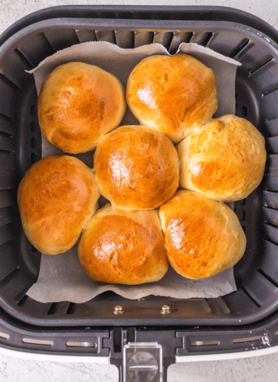 Air Fryer Dinner Rolls from Scratch Story Poster Image