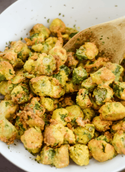 Air Fried Okra (Gluten-Free) Story Poster Image