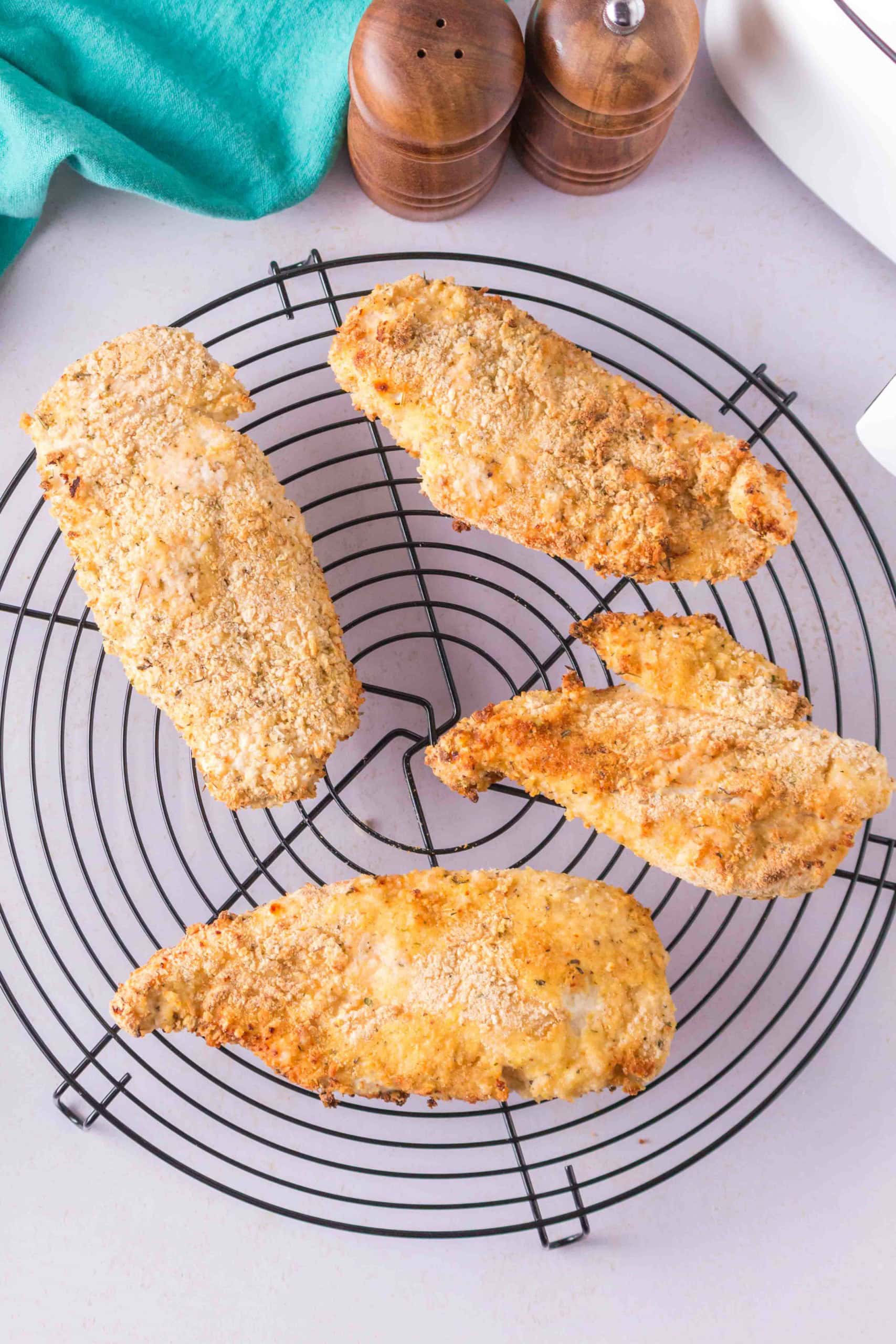 Air Fryer Shake and Bake Chicken (Gluten-Free Optional)