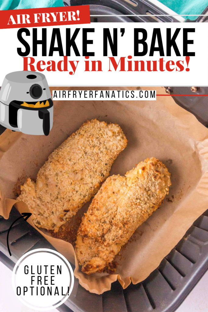 gluten-free air fryer shake and bake chicken