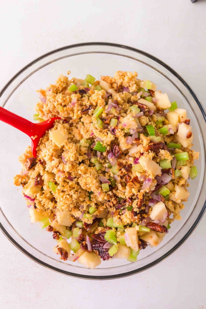 air fryer apple pecan stuffing