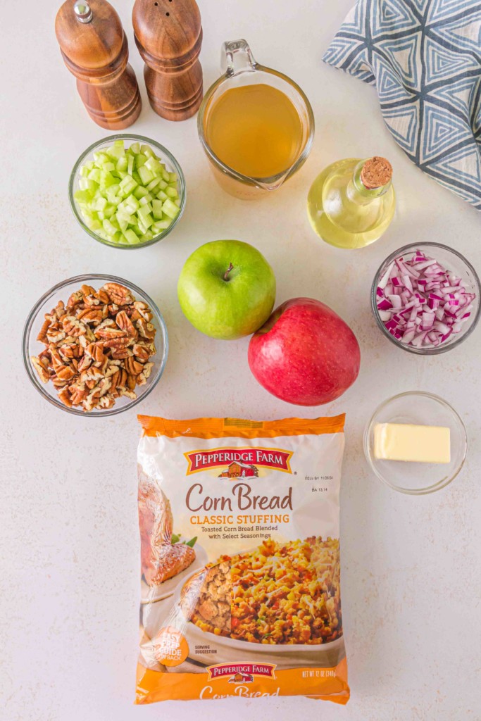 air fryer apple pecan stuffing