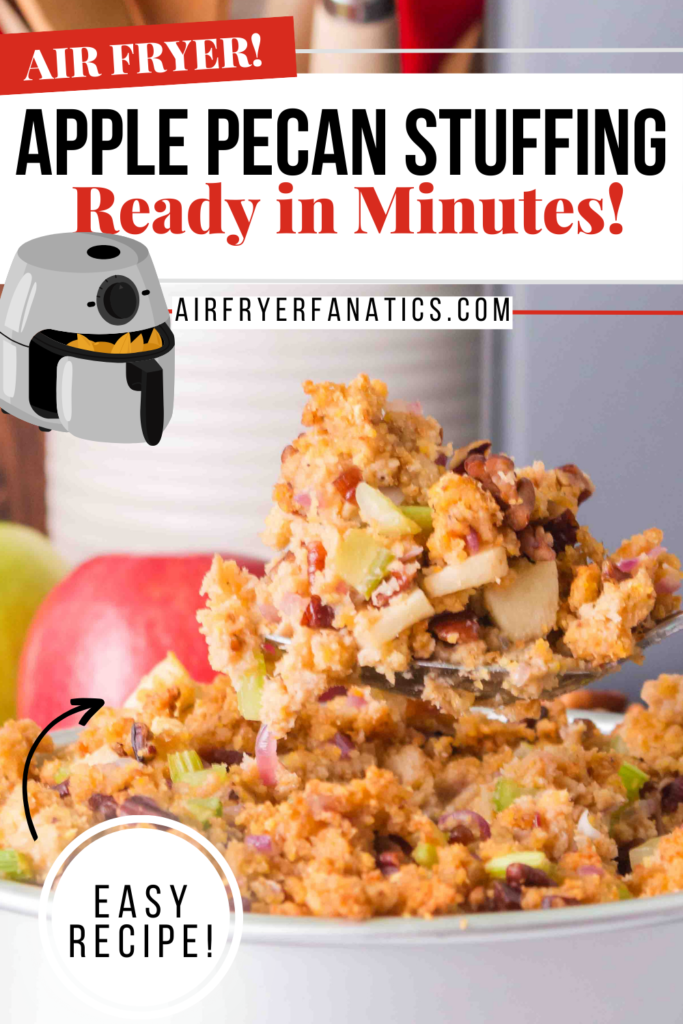 air fryer apple pecan stuffing