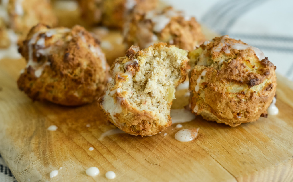 gluten free air fryer apple fritters