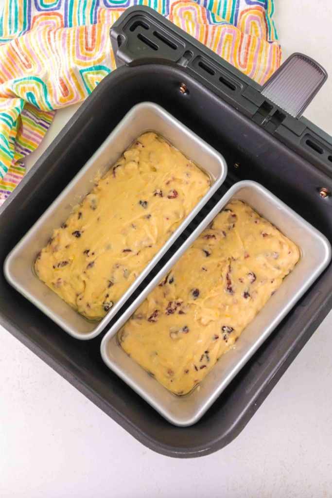 air fryer orange cranberry bread gluten free