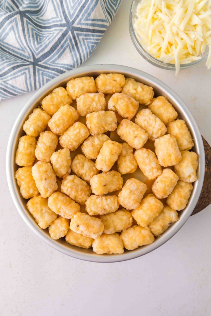 air fryer taco tater tot casserole