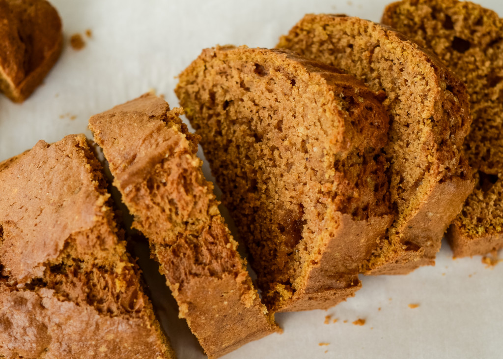 gluten free air fryer pumpkin bread