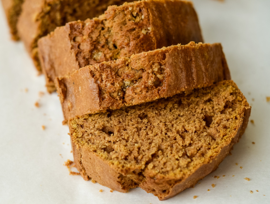 gluten free air fryer pumpkin bread
