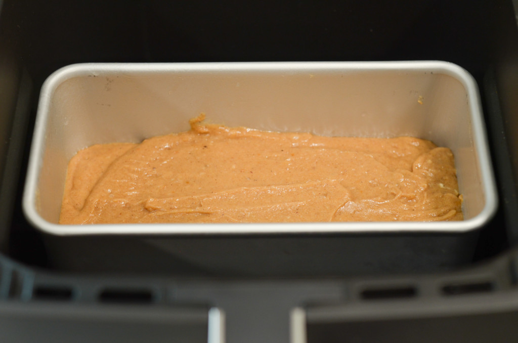 gluten free air fryer pumpkin bread